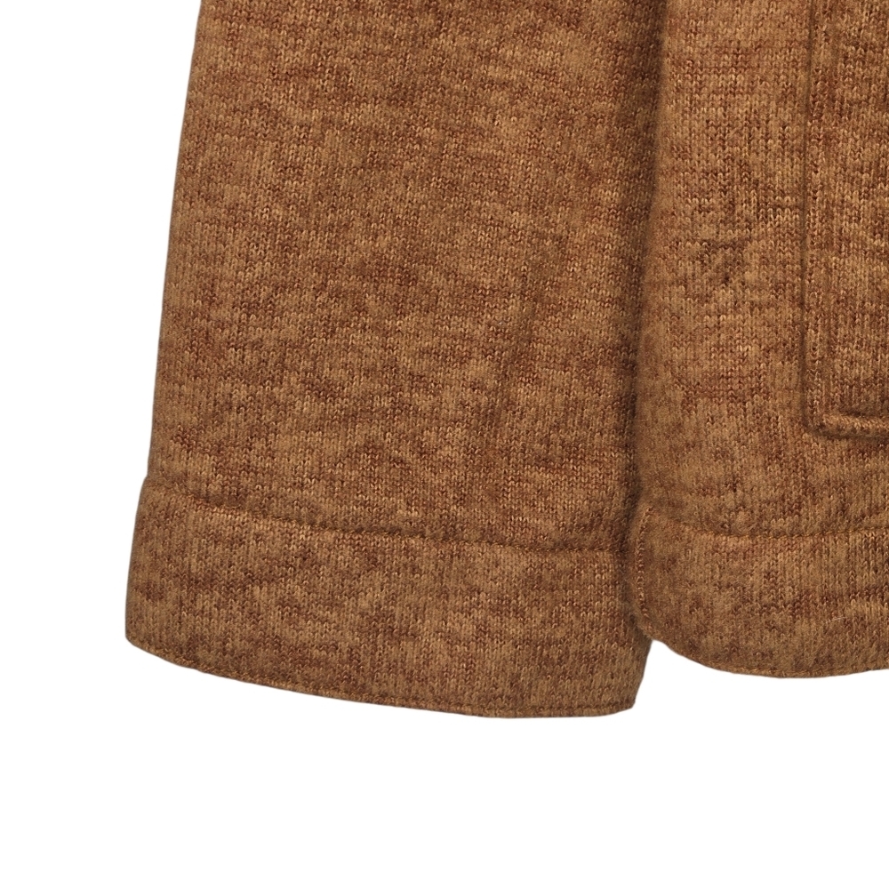 Bonobos Mens Brown Patch Pocket Button Front Polar Fleece Chore Jacket Small - Picture 3 of 9